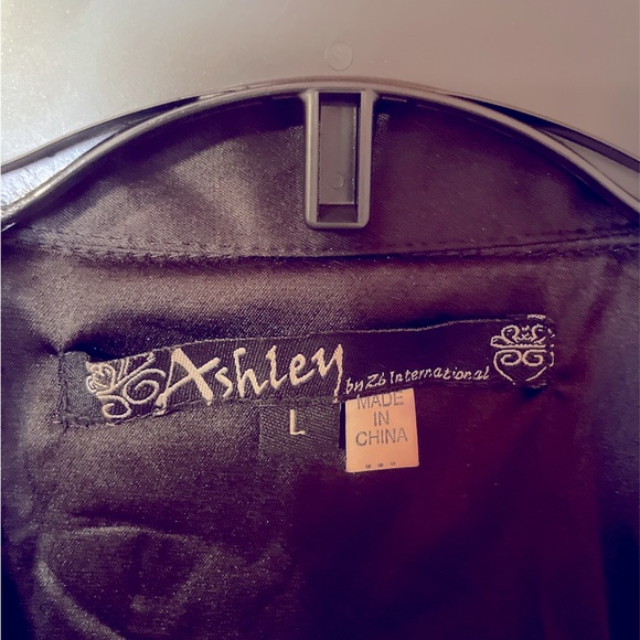 Double Breasted Ashley Coat Silk Style by JB International - Picture 3 of 4